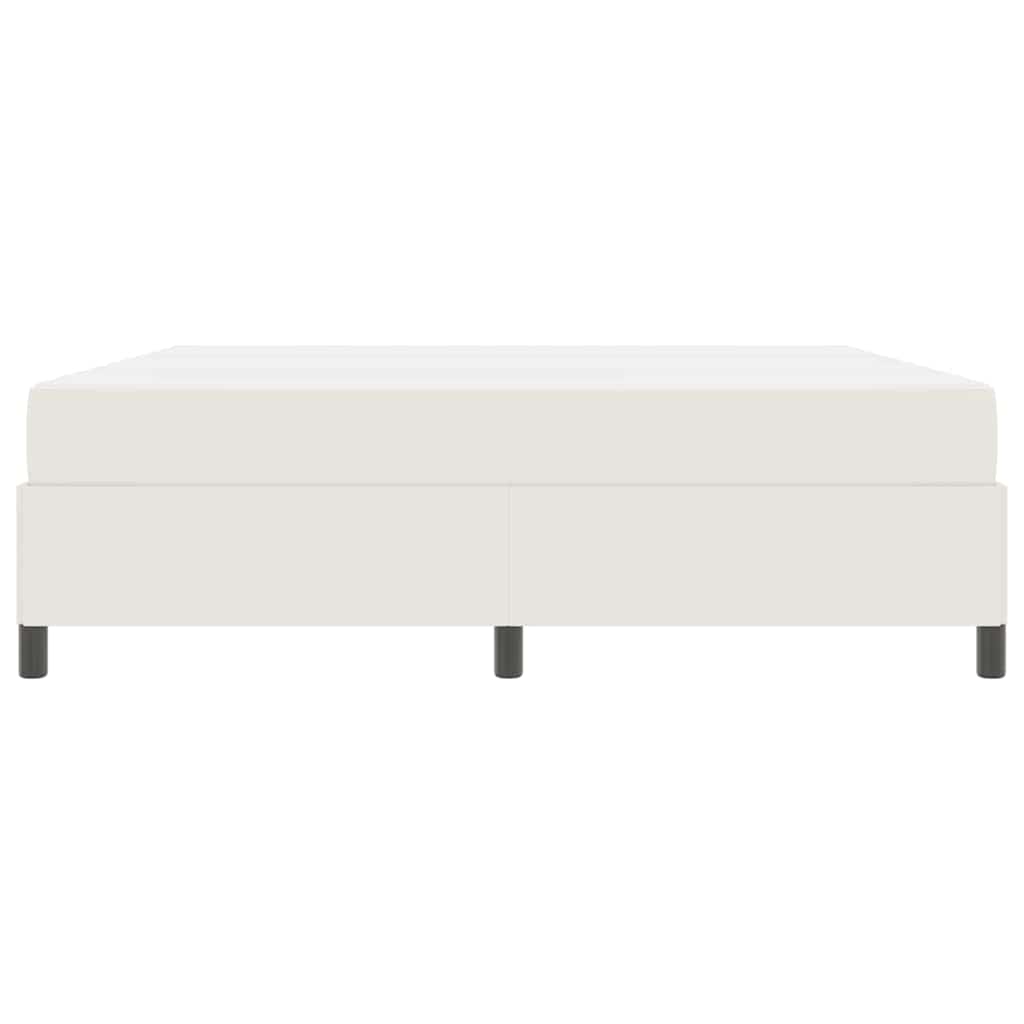 Bedframe Katoenen Stof 180 x 200 cm Crème