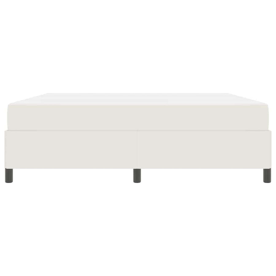 Bedframe Katoenen Stof 180 x 200 cm Crème
