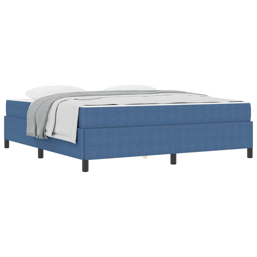 Bedframe Anders Blauw 180 x 200 cm Katoenen stof