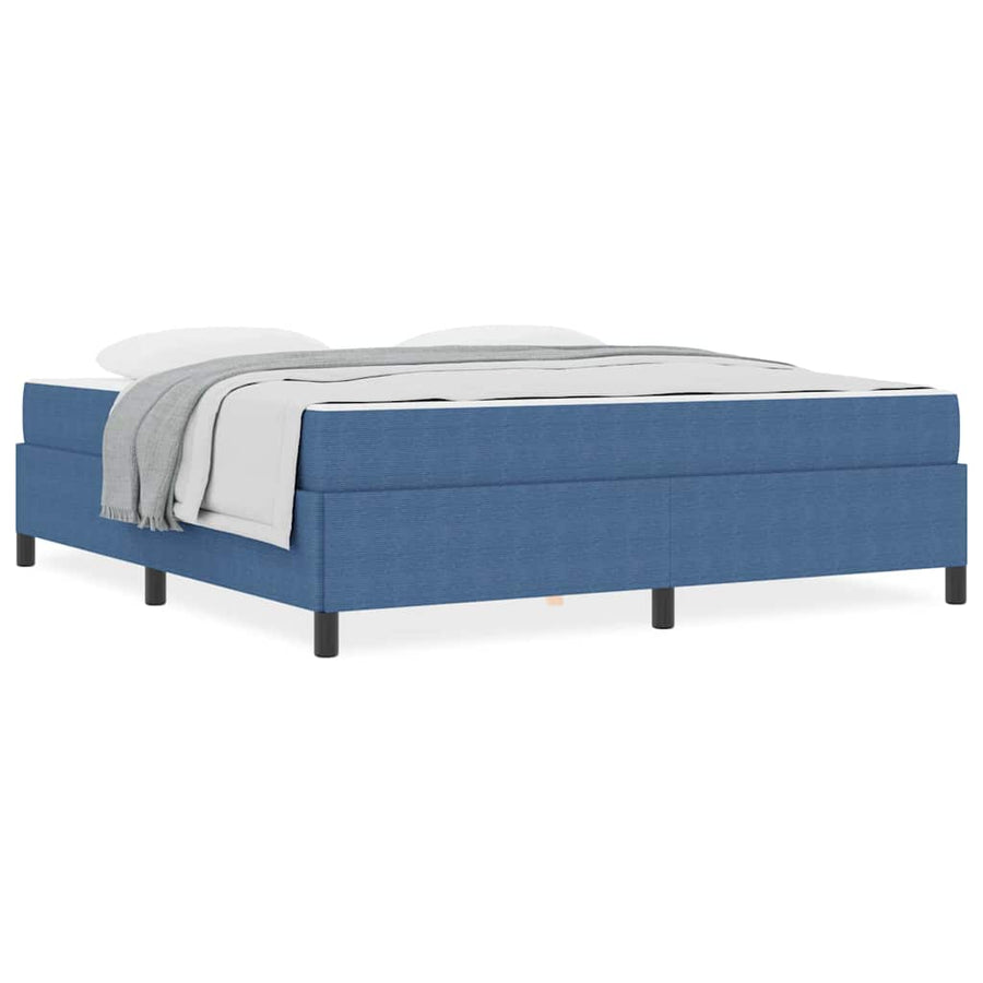 Bedframe Anders Blauw 180 x 200 cm Katoenen stof