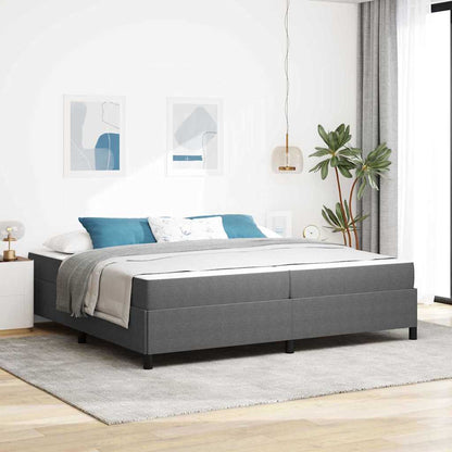 Bedframe Anders Lichtgrijs 100 x 200 cm Katoenen stof