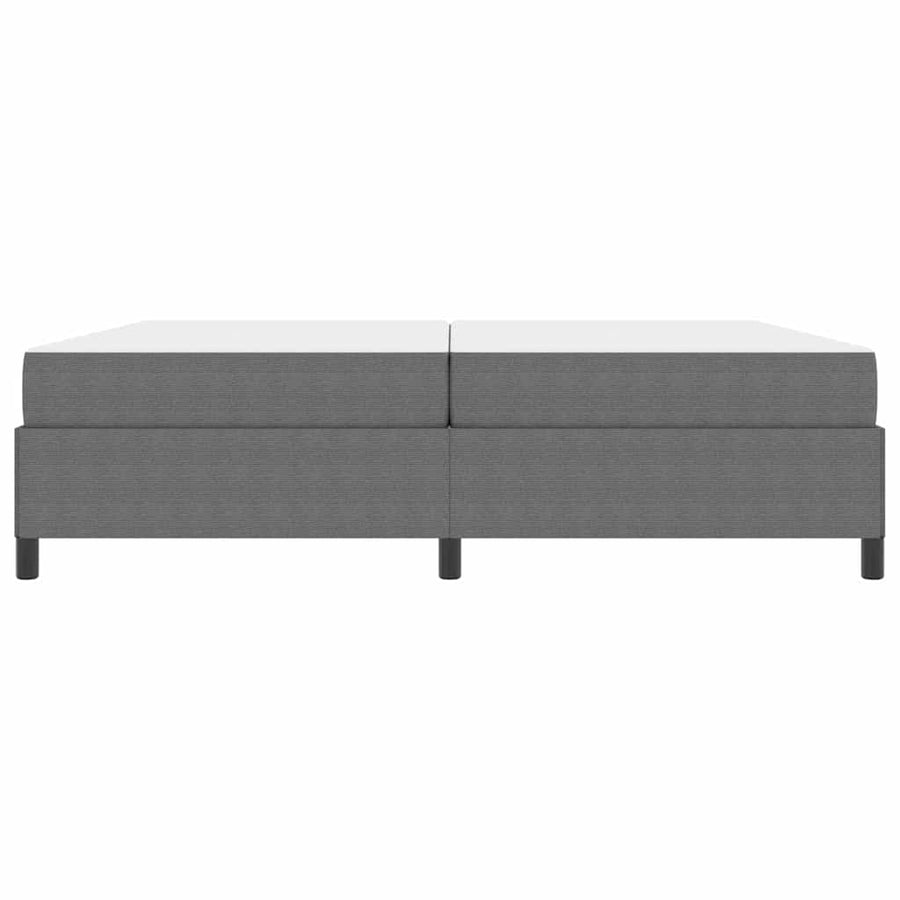 Bedframe Anders Lichtgrijs 100 x 200 cm Katoenen stof