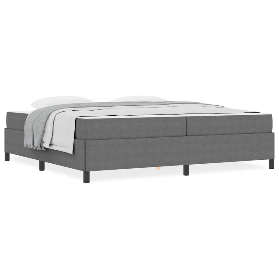 Bedframe Anders Lichtgrijs 100 x 200 cm Katoenen stof
