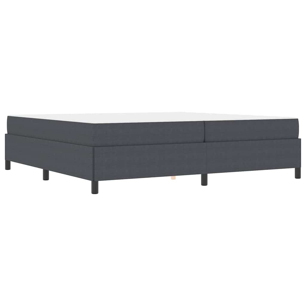 Bedframe Anders Donkergrijs 100 x 200 cm Katoenen stof