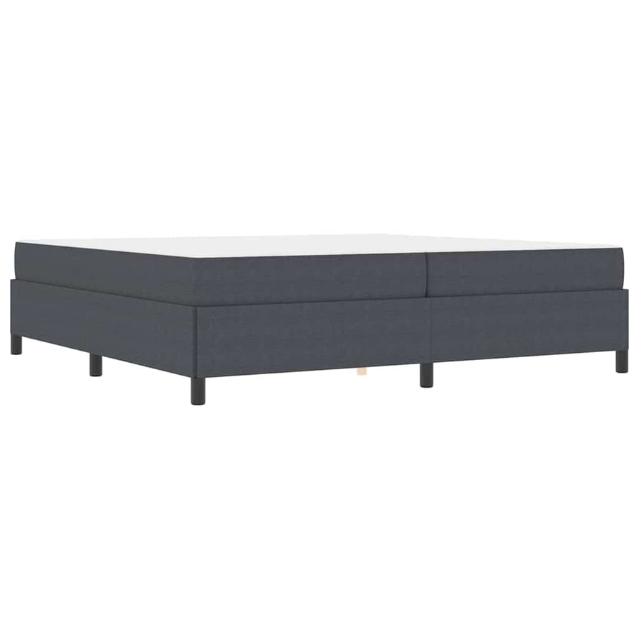 Bedframe Anders Donkergrijs 100 x 200 cm Katoenen stof
