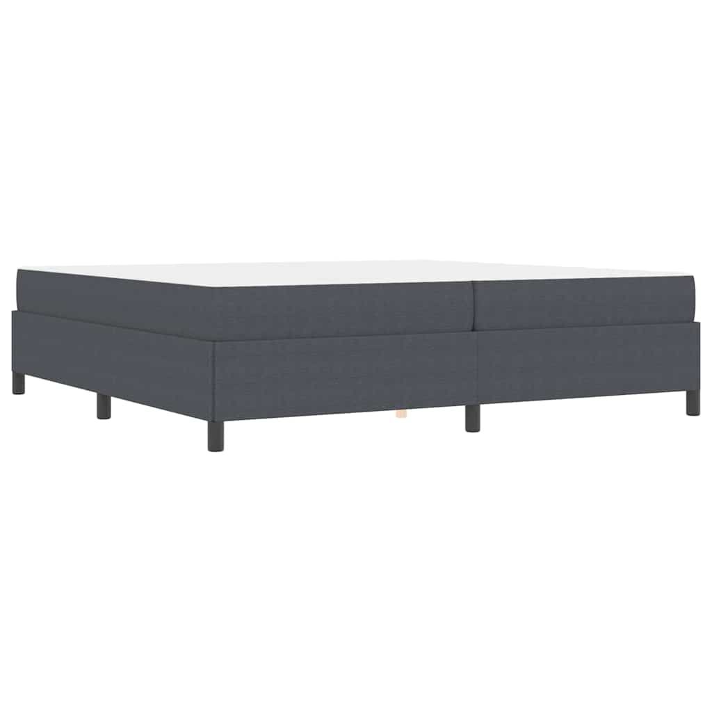 Bedframe Anders Donkergrijs 100 x 200 cm Katoenen stof