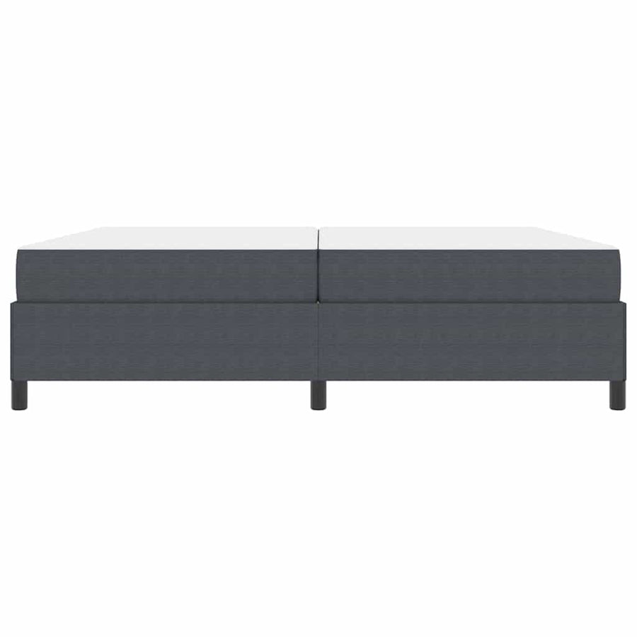 Bedframe Anders Donkergrijs 100 x 200 cm Katoenen stof