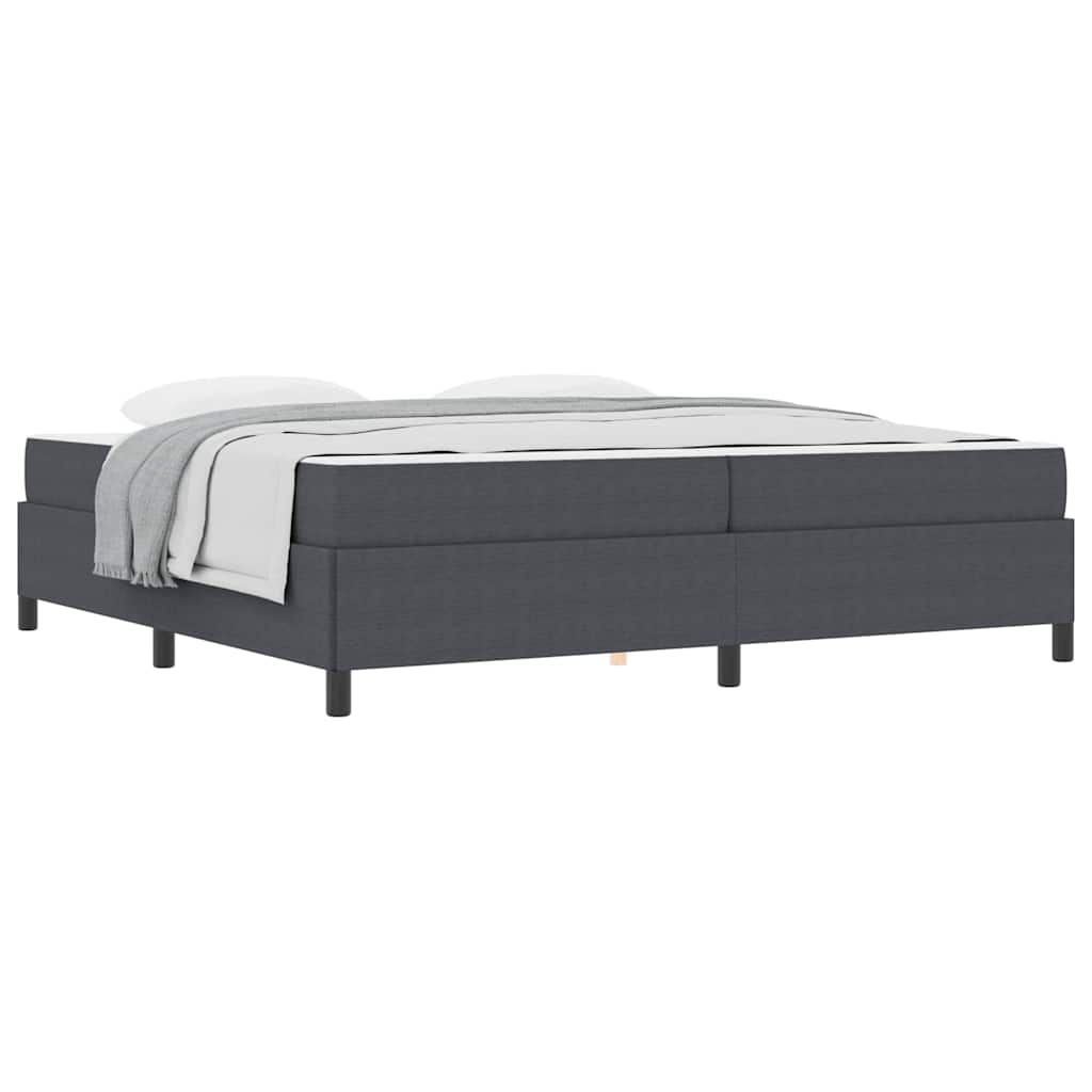 Bedframe Anders Donkergrijs 100 x 200 cm Katoenen stof