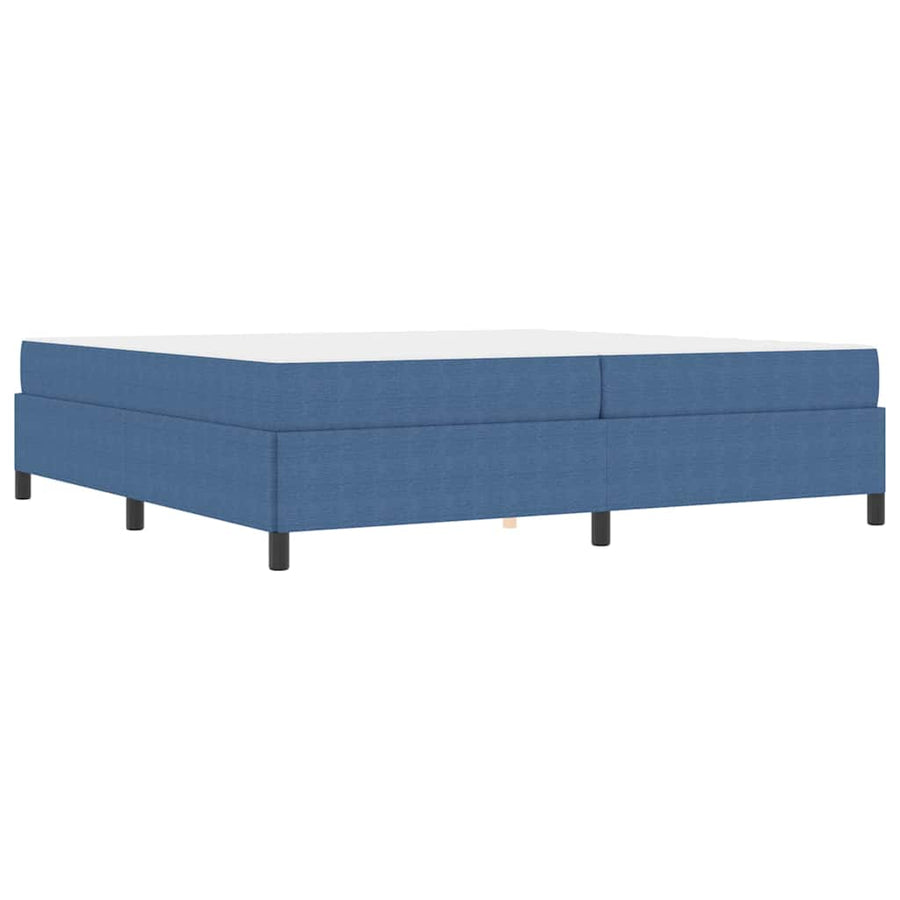 Bedframe Anders Blauw 100 x 200 cm Katoenen stof