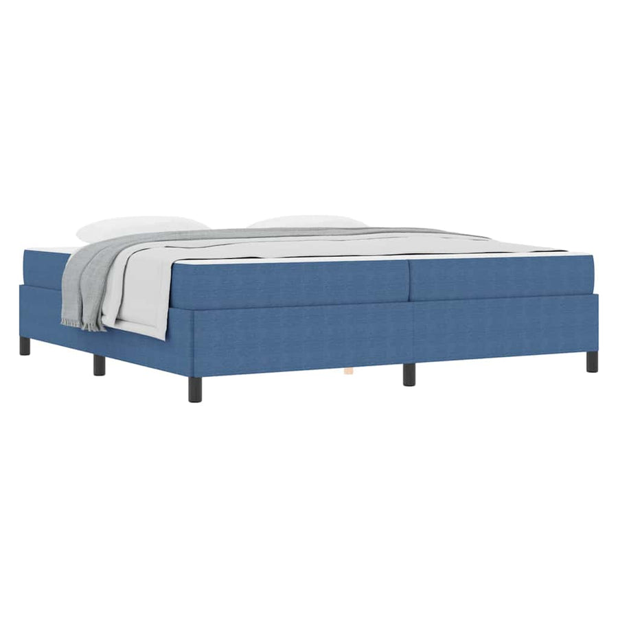 Bedframe Anders Blauw 100 x 200 cm Katoenen stof