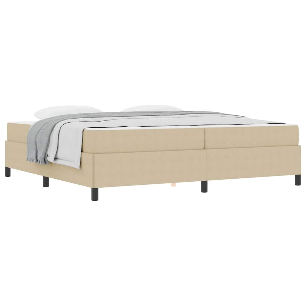 Bedframe Anders Lichtgroen Grijs 100 x 200 cm Katoenen stof