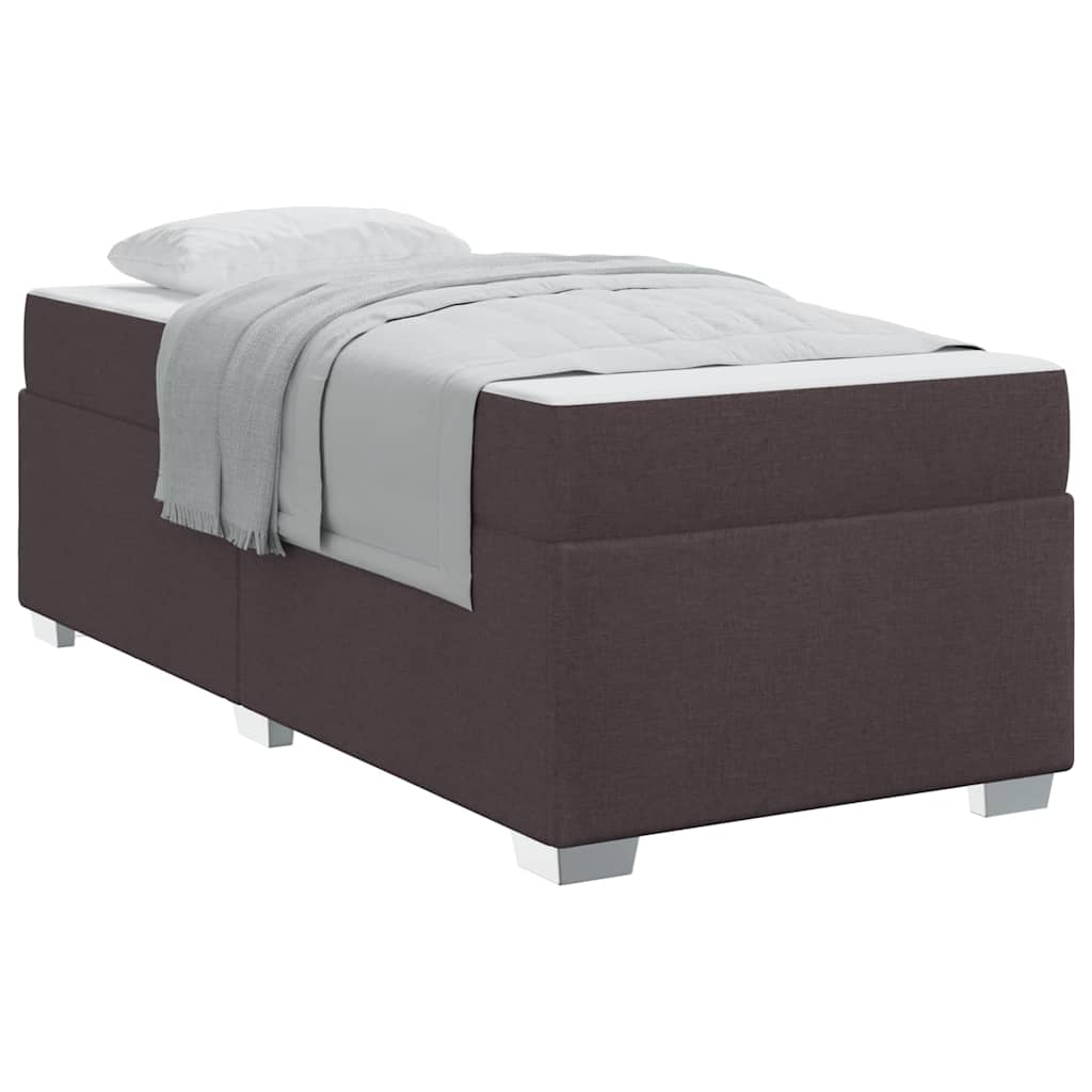 Bedframe Donkerbruin 80 x 200 cm Stof
