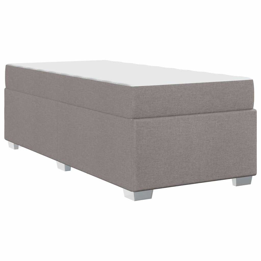 Bedframe Anders Taupe 80 x 200 cm Stof