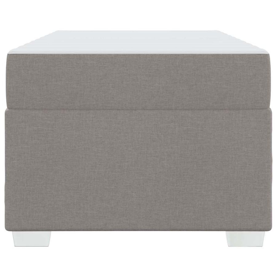 Bedframe Anders Taupe 80 x 200 cm Stof