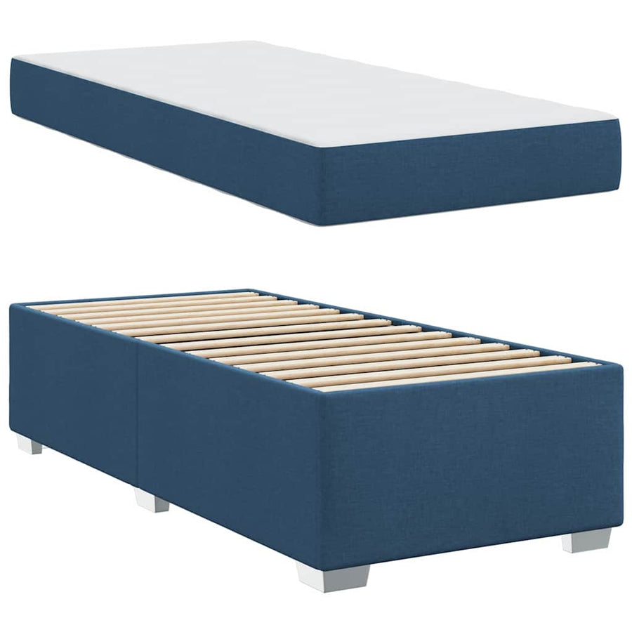 Bedframe Anders Blauw 80 x 200 cm Stof