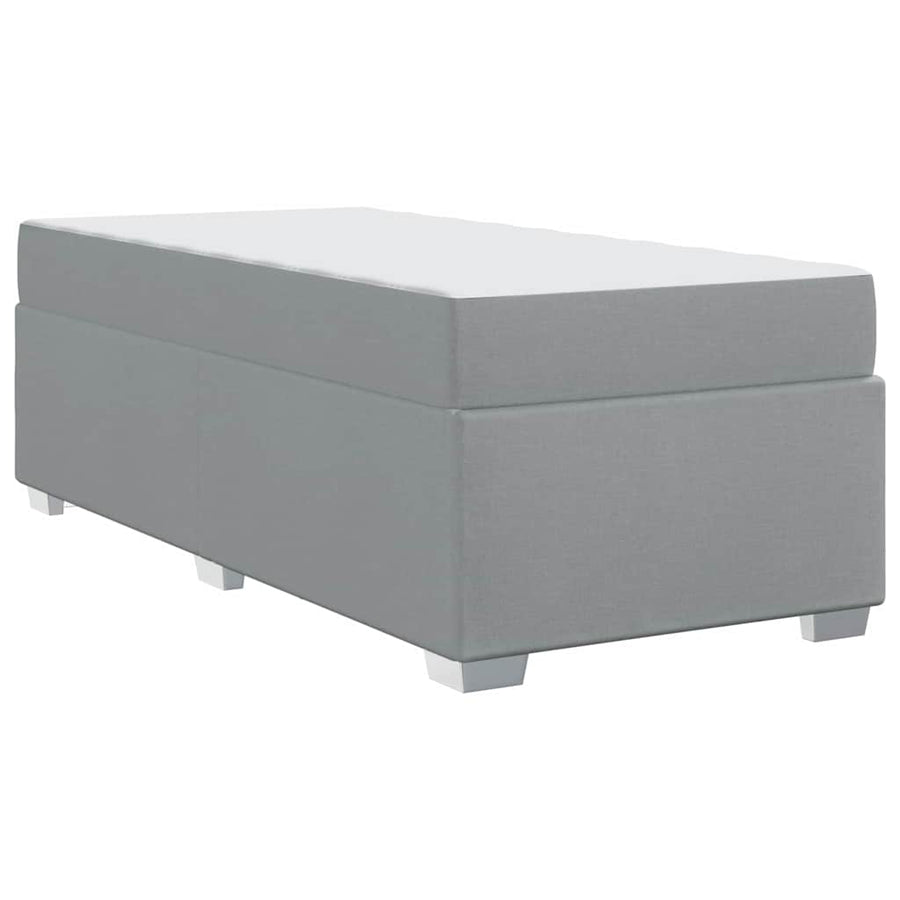Bedframe Anders Lichtgrijs 90 x 190 cm Stof