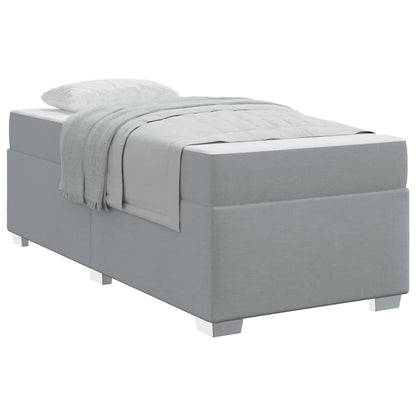 Bedframe Anders Lichtgrijs 90 x 190 cm Stof