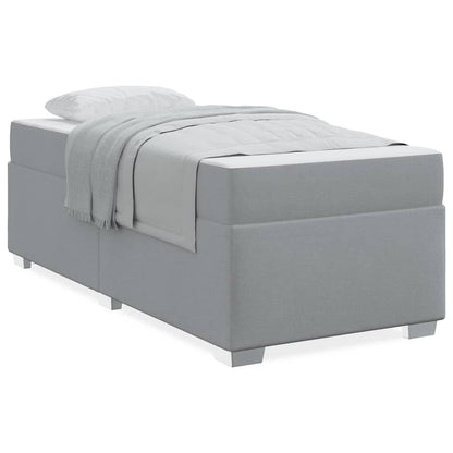 Bedframe Anders Lichtgrijs 90 x 190 cm Stof
