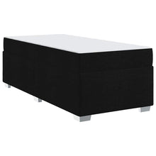 Bedframe Anders Zwart 90 x 190 cm Stof
