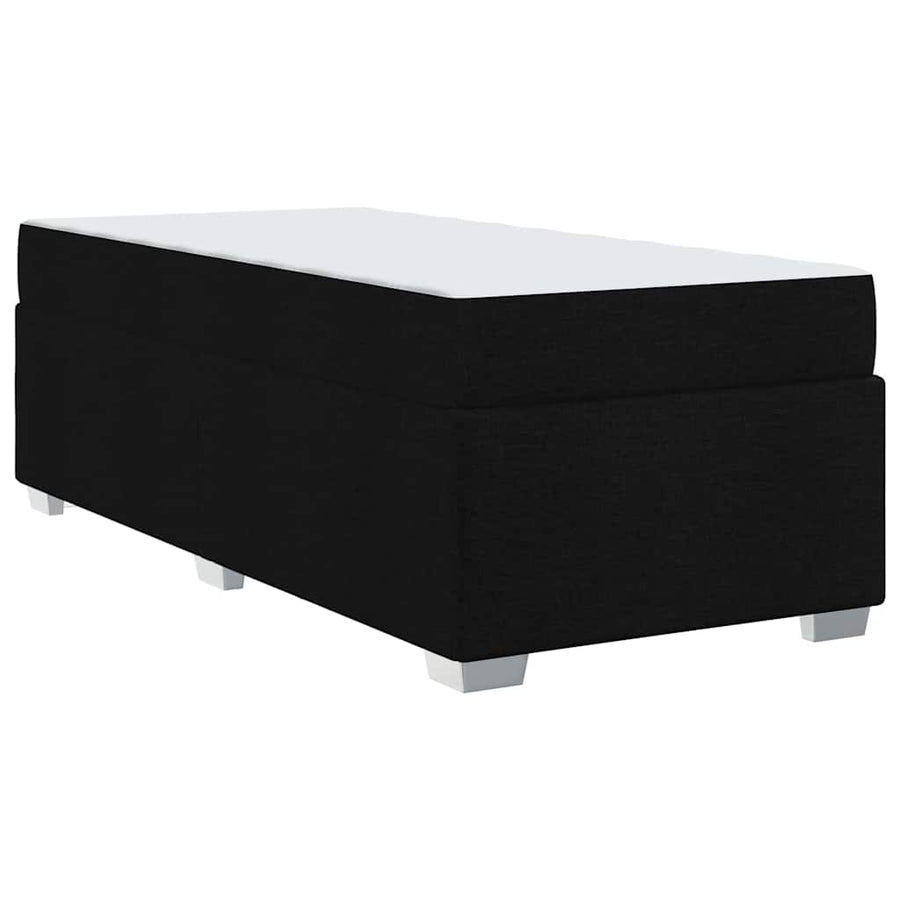 Bedframe Anders Zwart 90 x 190 cm Stof