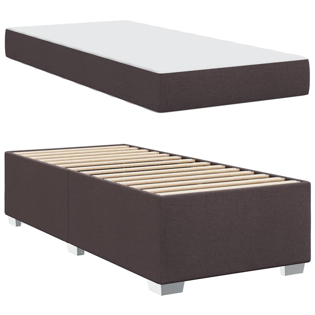 Bedframe Anders Donkerbruin 90 x 190 cm Pocketveren
