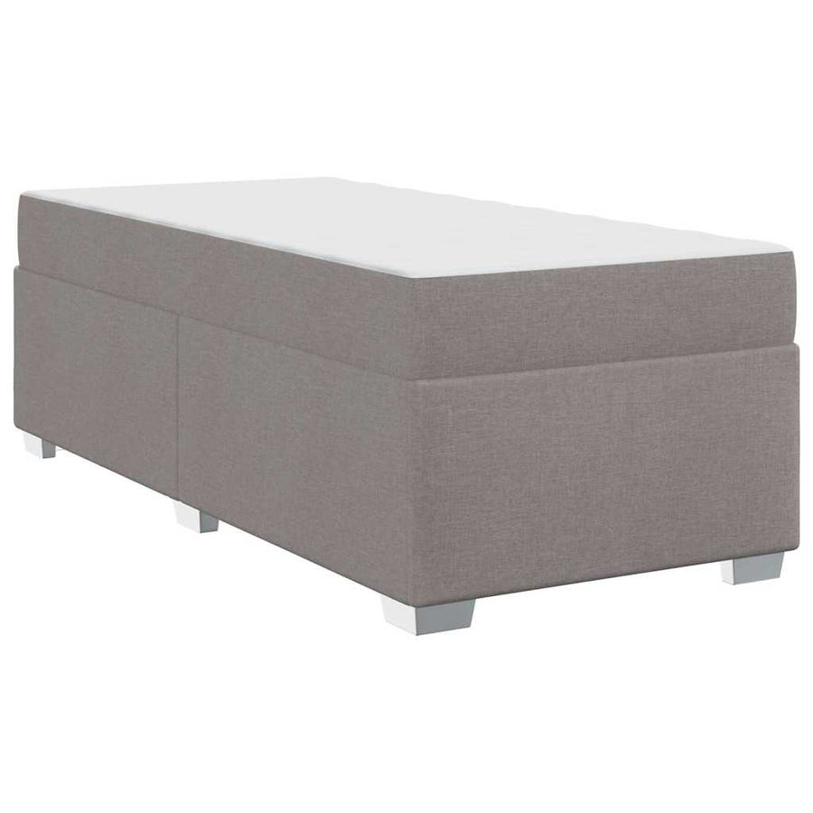 Bedframe Anders Taupe 90 x 190 cm Stof