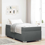 Bedframe 90x200 cm stof donkergrijs