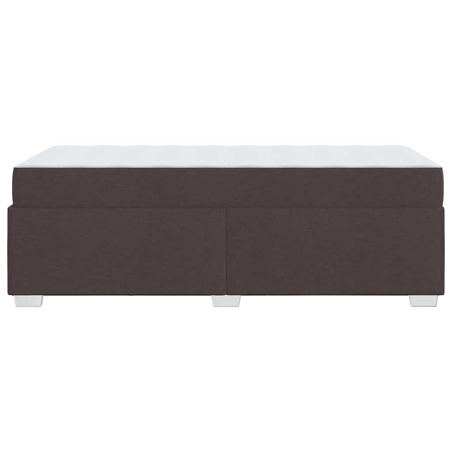 Bedframe Anders Donkerbruin 90 x 200 cm Stof