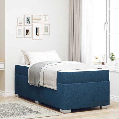 Bedframe Anders Blauw 90 x 200 cm Stof