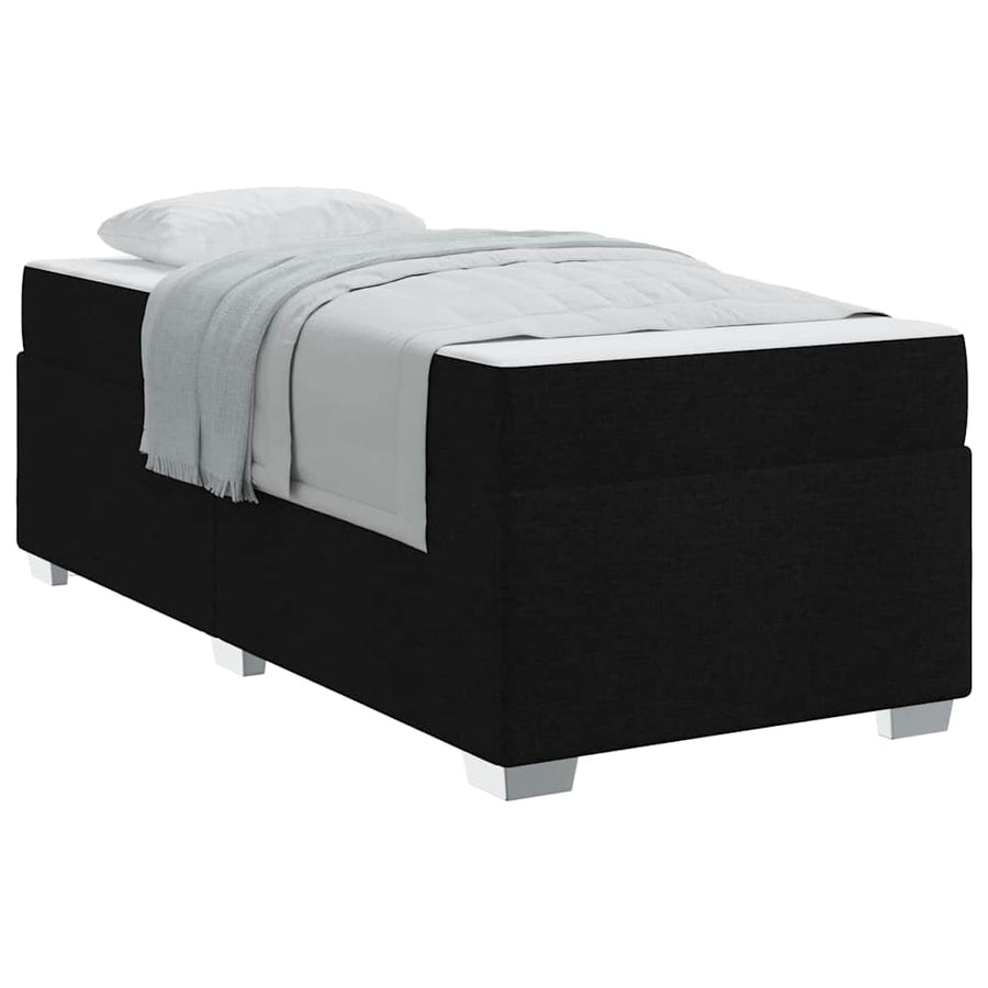 Bedframe Anders Zwart 100 x 200 cm Stof