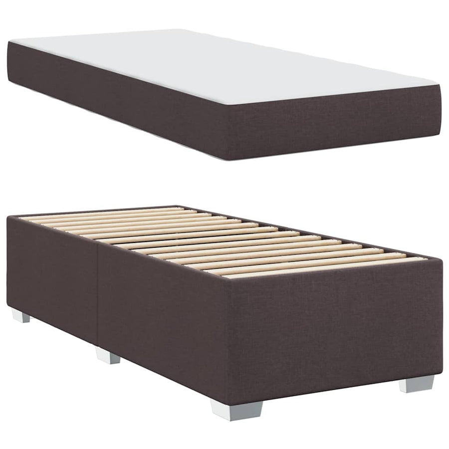 Bedframe Anders Donkerbruin 100 x 200 cm Stof
