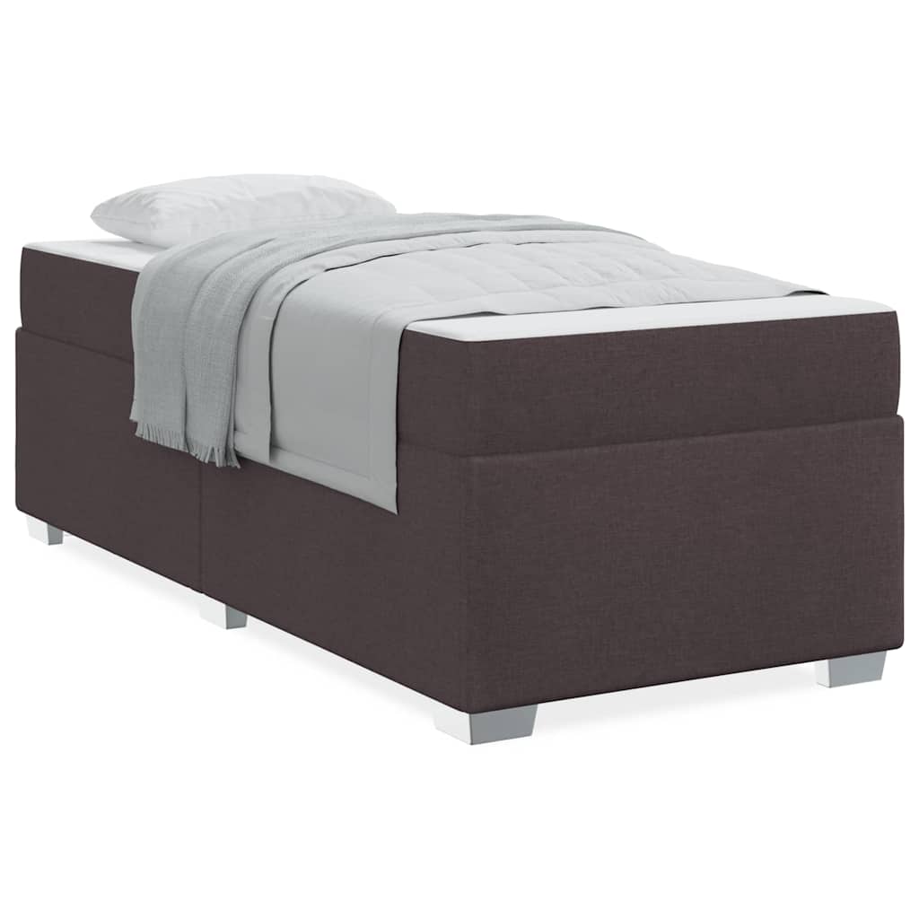 Bedframe Anders Donkerbruin 100 x 200 cm Stof