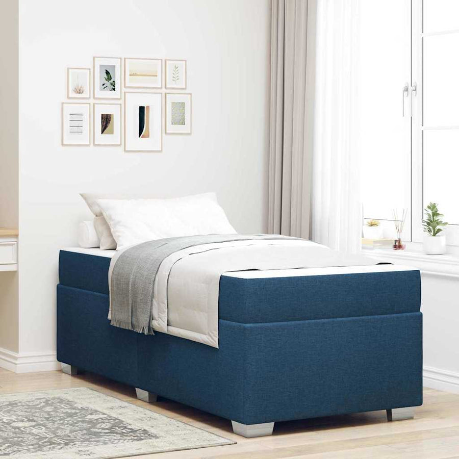Bedframe Anders Blauw 100 x 200 cm Stof