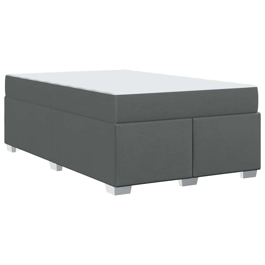 Bedframe Anders Donkergrijs 120 x 190 cm Stof