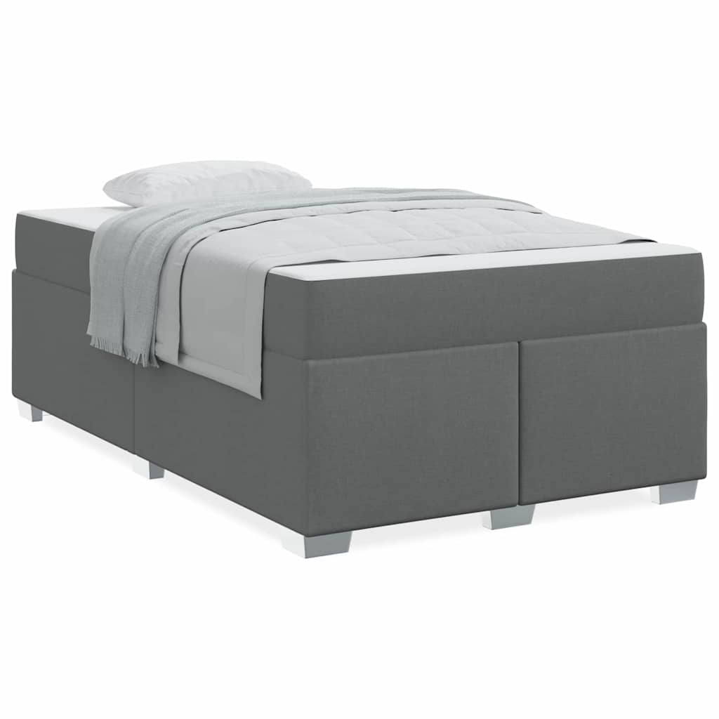 Bedframe Anders Donkergrijs 120 x 190 cm Stof