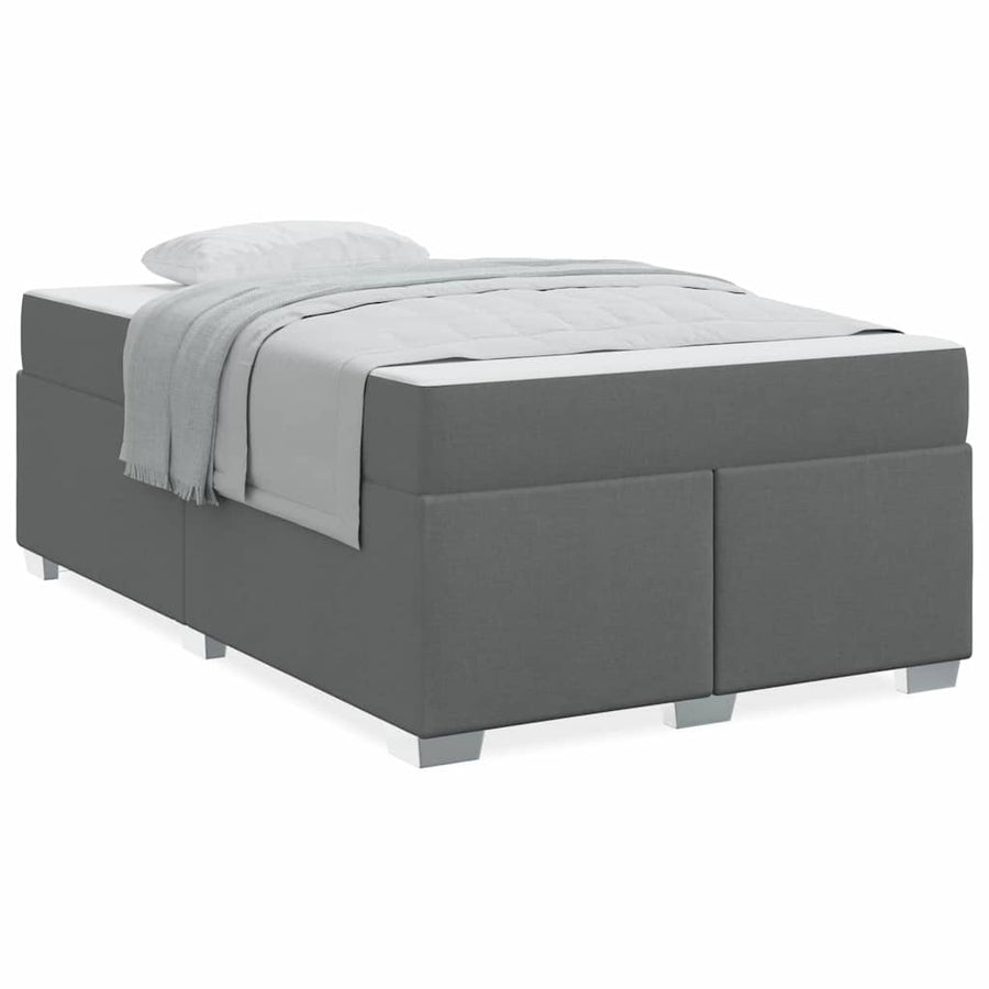 Bedframe Anders Donkergrijs 120 x 190 cm Stof