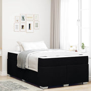 Bedframe 120x190 cm stof zwart