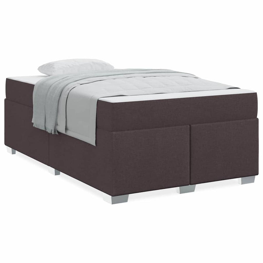 Bedframe Anders Donkerbruin 120 x 190 cm Stof