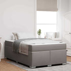 Bedframe 120x190 cm stof taupe