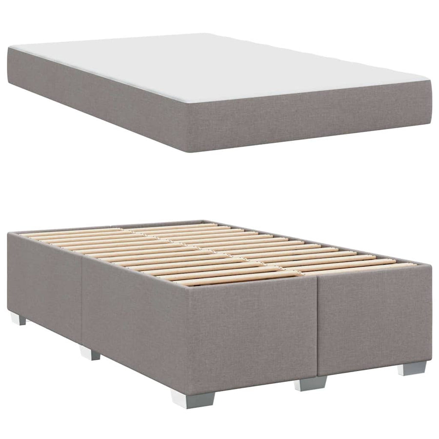 Bedframe Anders Taupe 120 x 190 cm Stof