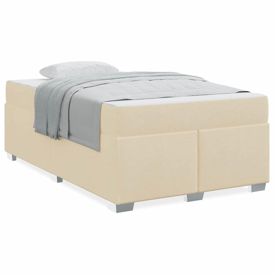 Bedframe Anders Crème 120 x 190 cm Stof