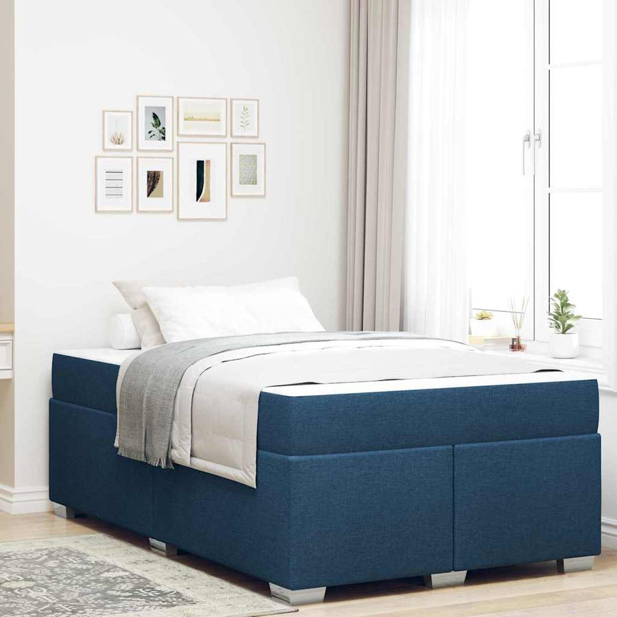 Bedframe Anders Blauw 120 x 190 cm Stof