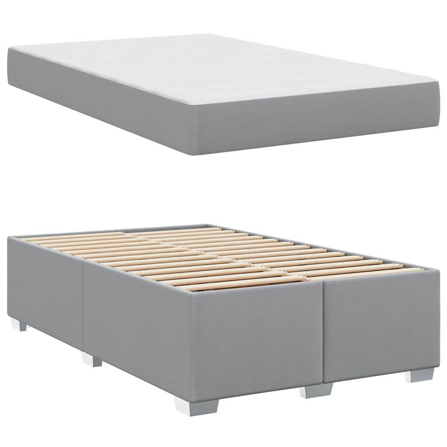 Bedframe Anders Lichtgrijs 120 x 200 cm Stof