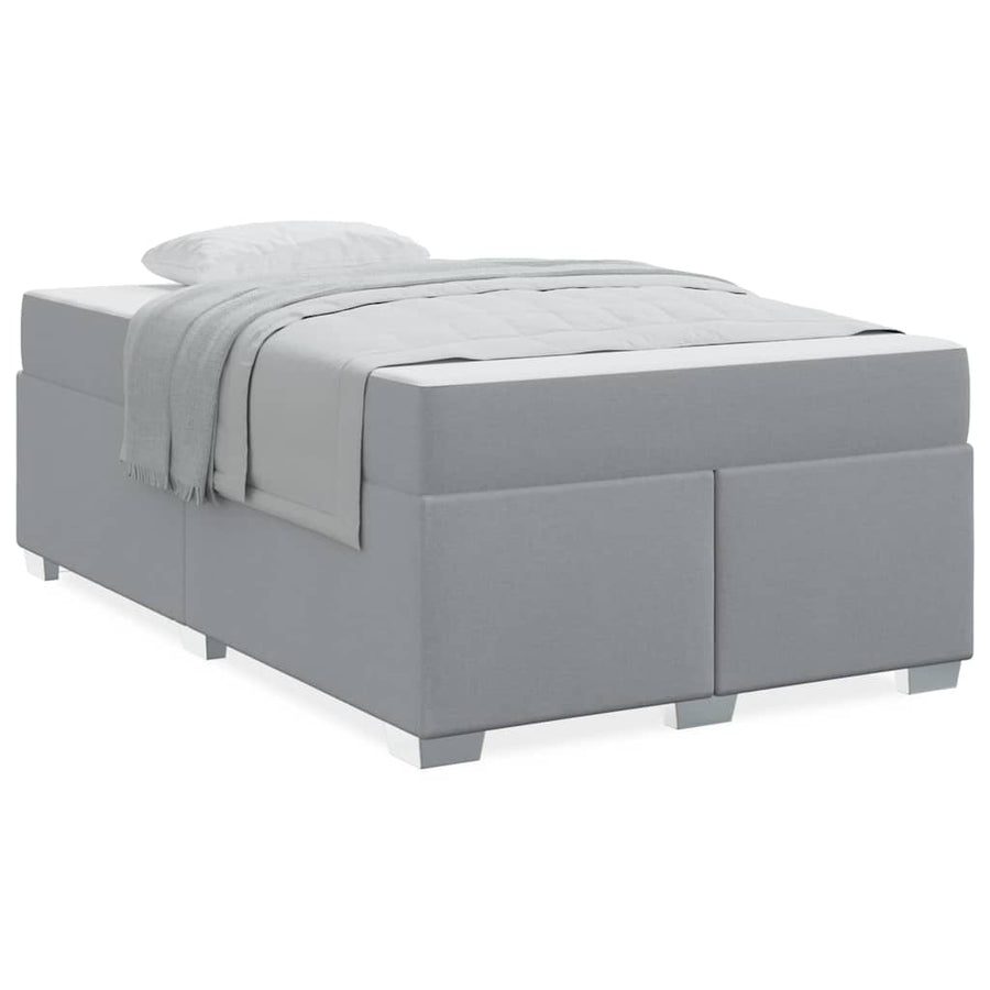 Bedframe Anders Lichtgrijs 120 x 200 cm Stof