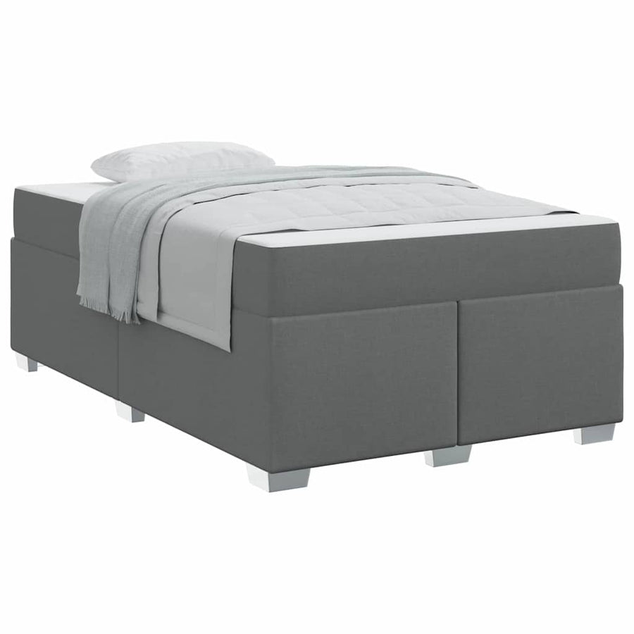Bedframe Anders Donkergrijs 120 x 200 cm Stof