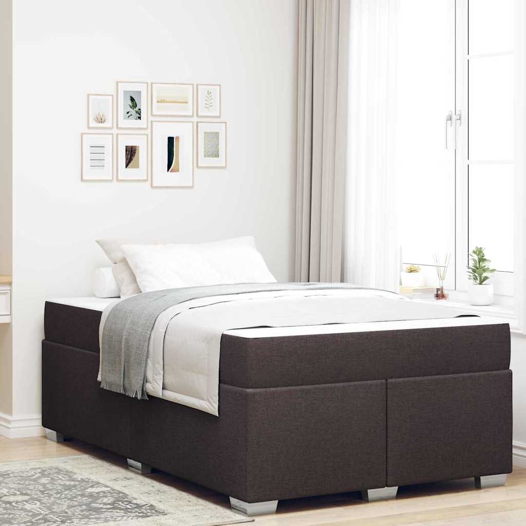 Bedframe Anders Donkerbruin 120 x 200 cm Stof