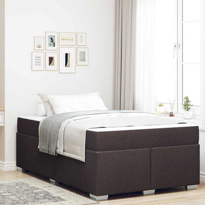 Bedframe Anders Donkerbruin 120 x 200 cm Stof