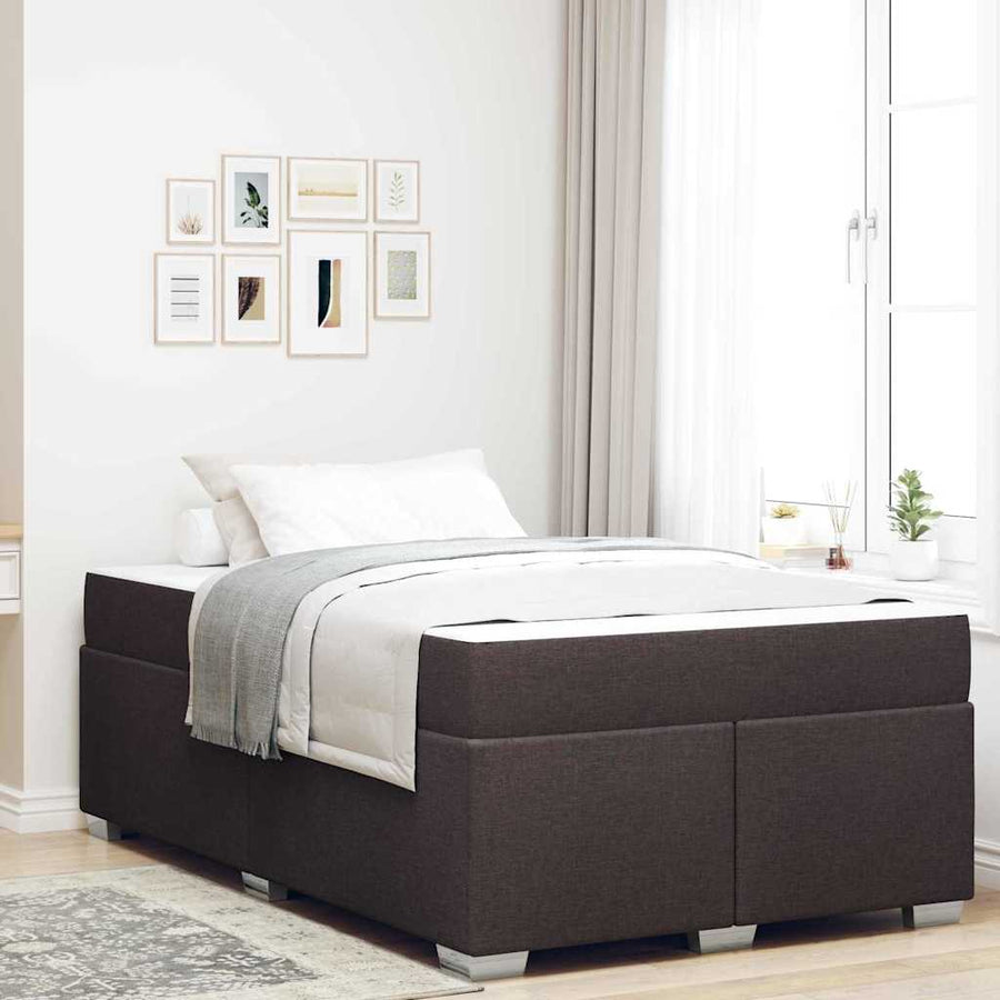Bedframe Anders Donkerbruin 120 x 200 cm Stof