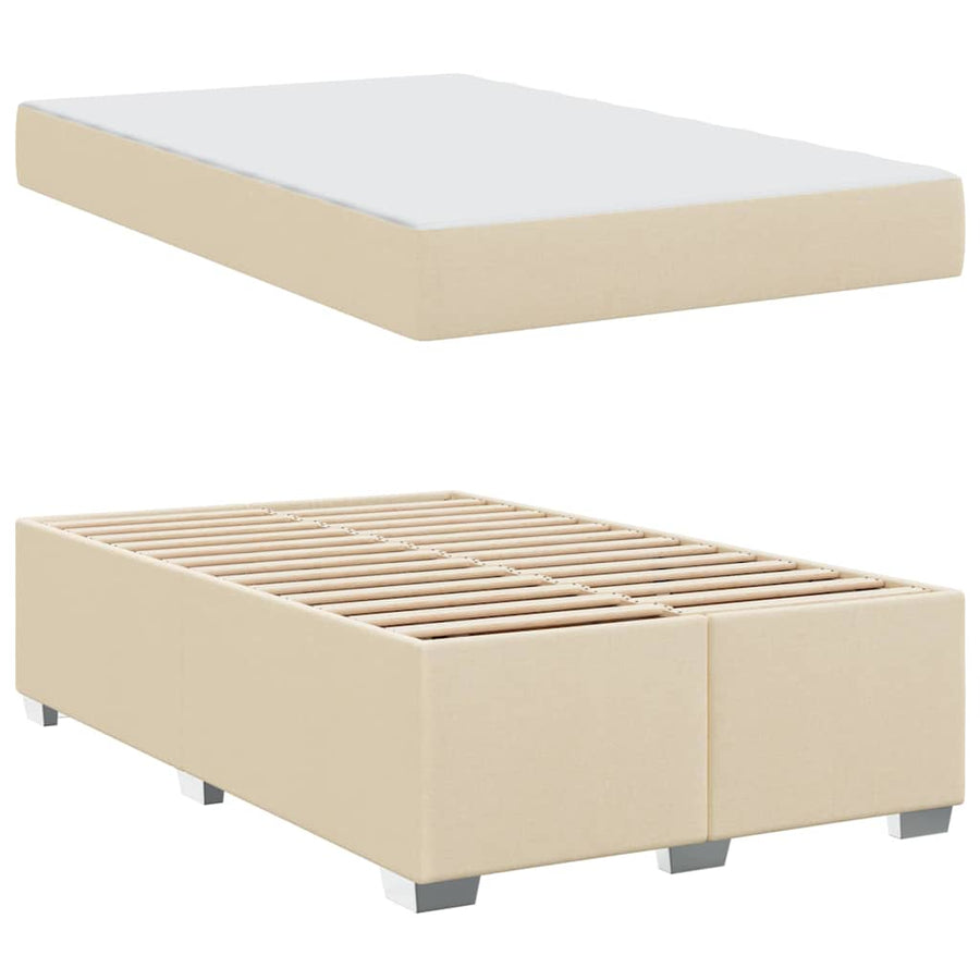 Bedframe Anders Crème 120 x 200 cm Stof
