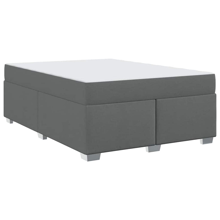 Bedframe Anders Donkergrijs 140 x 200 cm Stof